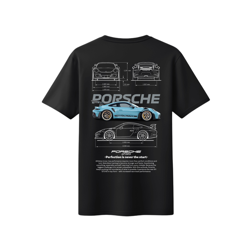 Camiseta Porsche GT3 RS Turquesa