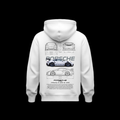 Hoodie Porsche 911 GT3 RS Blanco